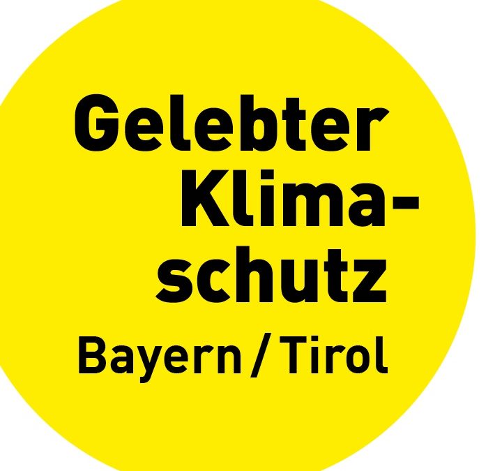Gelebter Klimaschutz Bayern/Tirol geht am 18.09.20 an den Start