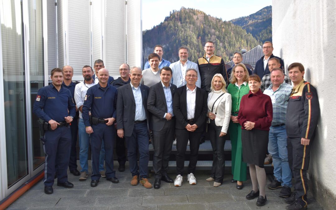 Katastrophenschutz-Austauschtreffen in Kufstein