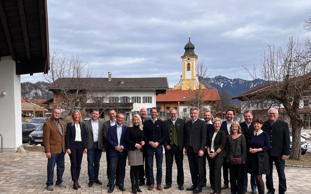 Euregio Inntal-Präsidium tagte im Bergsteigerdorf Schleching